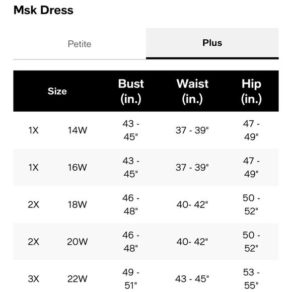 MSK Plus Size Printed Ring Short-Sleeve Midi Dress Navy White Women’s Sz 1X - Picture 11 of 11